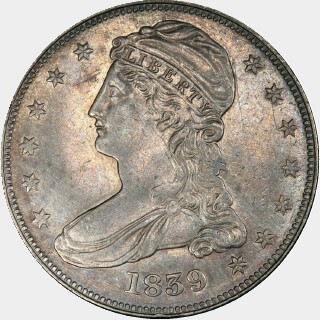 1839  Half Dollar obverse