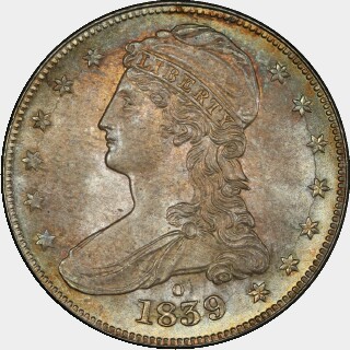 1839-O  Half Dollar obverse