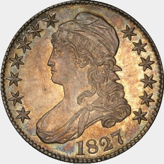 1827 Proof Half Dollar obverse