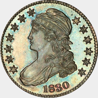 1830 Proof Half Dollar obverse