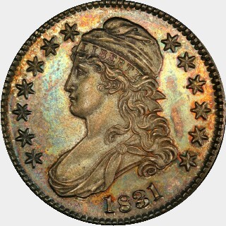 1831 Proof Half Dollar obverse
