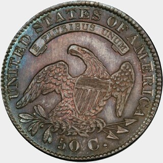 1832 Proof Half Dollar reverse