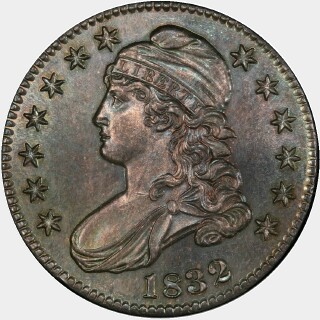 1832 Proof Half Dollar obverse