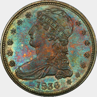 1836 Proof Half Dollar obverse