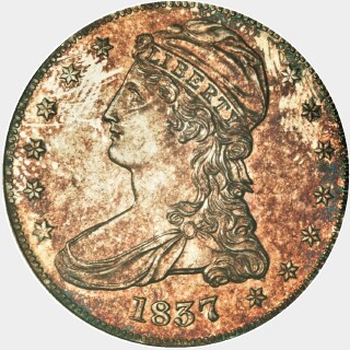 1837 Proof Half Dollar obverse