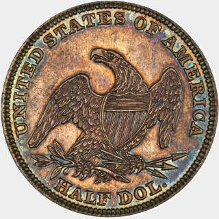 1838-O Proof Half Dollar reverse