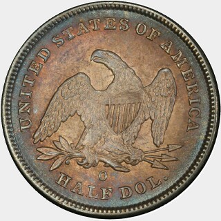 1840-O  Half Dollar reverse