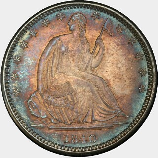1840-O  Half Dollar obverse
