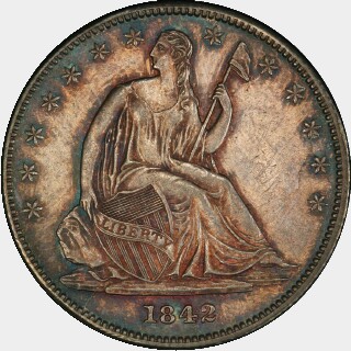 1842-O  Half Dollar obverse