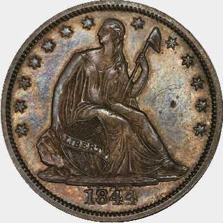 1844-O  Half Dollar obverse