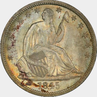 1845-O  Half Dollar obverse