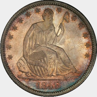 1846-O  Half Dollar obverse