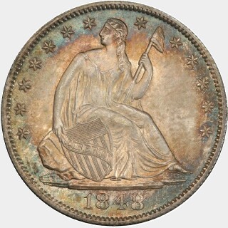 1848-O  Half Dollar obverse