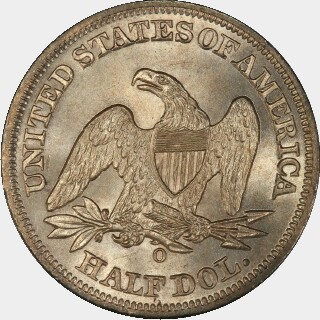 1852-O  Half Dollar reverse