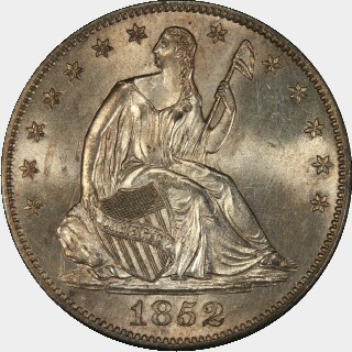 1852-O  Half Dollar obverse