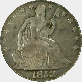 1853-O  Half Dollar obverse