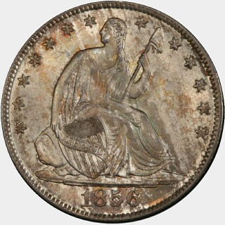 1856-O  Half Dollar obverse