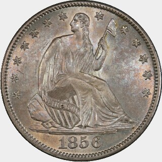 1856-S  Half Dollar obverse