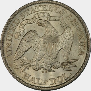 1873-CC  Half Dollar reverse