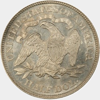 1873-S  Half Dollar reverse