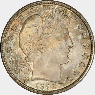 1892-S  Half Dollar obverse