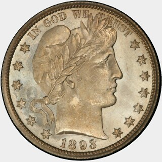 1893-O  Half Dollar obverse