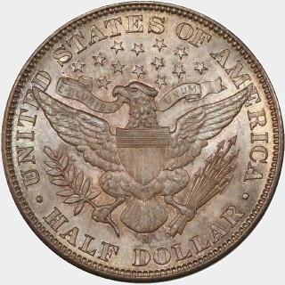 1893-S  Half Dollar reverse