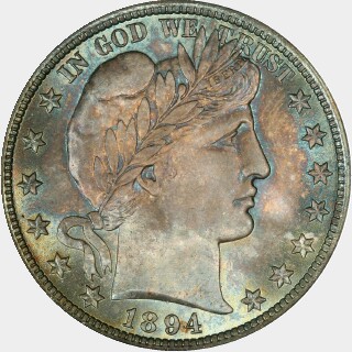 1894  Half Dollar obverse