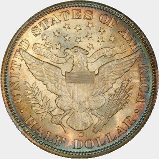 1894-O  Half Dollar reverse