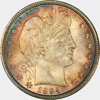 1894-O  Half Dollar obverse