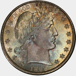 1895-S  Half Dollar obverse