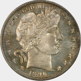 1896-S  Half Dollar obverse