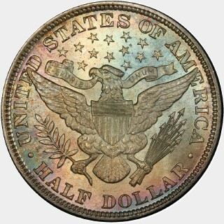 1897  Half Dollar reverse