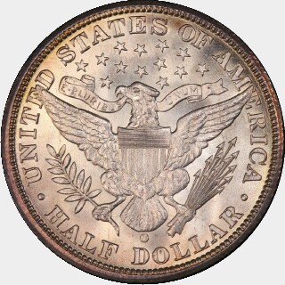 1898-O  Half Dollar reverse
