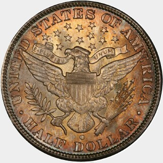 1899-O  Half Dollar reverse