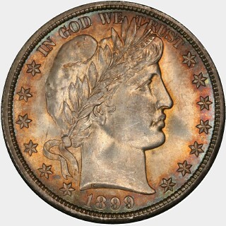 1899-O  Half Dollar obverse