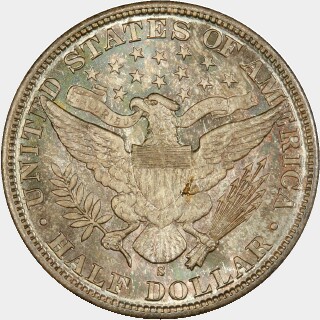 1899-S  Half Dollar reverse