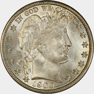 1900-S  Half Dollar obverse