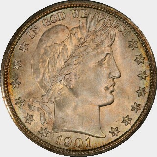 1901-S  Half Dollar obverse