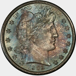 1902  Half Dollar obverse