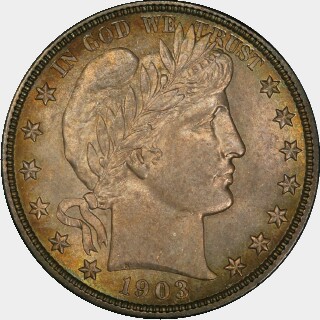 1903  Half Dollar obverse