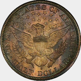 1903-S  Half Dollar reverse