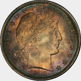 1903-S  Half Dollar obverse