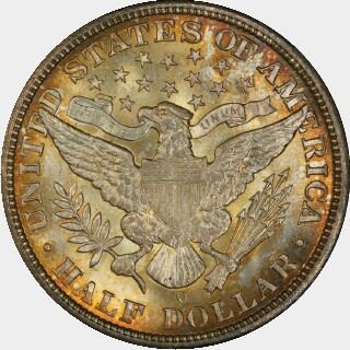 1904-O  Half Dollar reverse