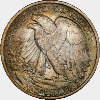 1916  Half Dollar reverse
