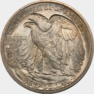 1917  Half Dollar reverse