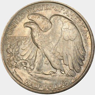 1918-D  Half Dollar reverse