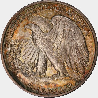1919  Half Dollar reverse