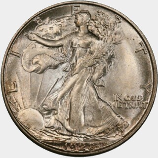 1928-S  Half Dollar obverse