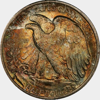 1933-S  Half Dollar reverse